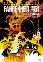 Couverture du livre « Fahrenheit 451 » de Ray Bradbury et Tim Hamilton aux éditions Phileas