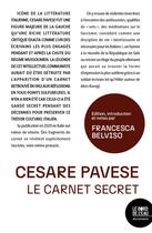 Couverture du livre « Cesare Pavese : le carnet secret » de Cesare Pavese aux éditions Bord De L'eau