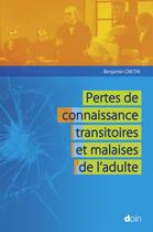 Couverture du livre « Pertes de connaissance transitoires et malaises de l'adulte » de Benjamin Cretin aux éditions John Libbey