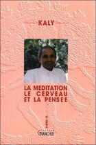 Couverture du livre « Meditation cerveau et pensee » de  aux éditions Grancher