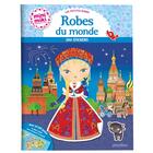 Couverture du livre « Minimiki - robes du monde - stickers ed. 2020 » de Julie Camel aux éditions Play Bac