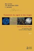 Couverture du livre « Traitement du signal et des images » de Gretsi aux éditions Pu De Louvain