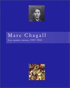 Couverture du livre « Marc chagall : les annees russes, 1907-1922, catalogue - - musee d'art moderne ville de paris 13 avr » de  aux éditions Paris-musees