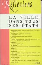 Couverture du livre « La ville dans tous ses états » de Mustapha Madi aux éditions Casbah