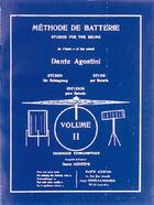 Couverture du livre « Méthode de batterie t.2 » de Dante Agostini aux éditions Carisch Musicom