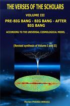 Couverture du livre « The verses of the scholars t.3 : pre-big bang - big bang - after big bang » de Flavien Phanzu Mwaka aux éditions Librinova
