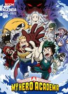 Couverture du livre « My hero Academia : agenda (édition 2021/2022) » de Kohei Horikoshi aux éditions Ki-oon