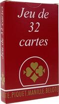 Couverture du livre « Jeu 32 cartes la gauloise boite carton » de  aux éditions Vigno-jeux
