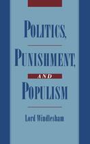 Couverture du livre « Politics, Punishment, and Populism » de Windlesham aux éditions Oxford University Press Usa