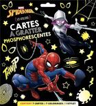 Couverture du livre « Spider-man - pochette les ateliers - cartes a gratter phosphorescentes - marvel » de  aux éditions Disney Hachette