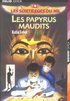 Couverture du livre « Les papyrus maudits » de Sabet/Biard aux éditions Gallimard-jeunesse