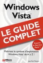 Couverture du livre « Windows Vista SP1 » de Jean-Paul Mesters aux éditions Micro Application