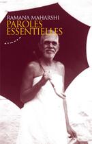 Couverture du livre « Paroles essentielles » de Ramanamaharsi aux éditions Almora