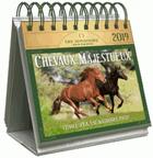 Couverture du livre « Le grand almaniak chevaux majestueux (édition 2019) » de  aux éditions Editions 365
