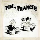 Couverture du livre « Pim & Francie » de Al Columbia aux éditions Huber