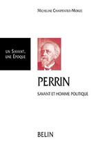 Couverture du livre « Jean perrin » de Charpentier aux éditions Belin