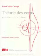 Couverture du livre « Theorie des corps » de Carrega Jc aux éditions Hermann