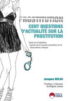 Couverture du livre « Cent questions sur la prostitution » de  aux éditions Eska