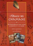 Couverture du livre « Coffret l'oracle des chamans » de John Matthews et Wil Kinghan aux éditions Guy Trédaniel