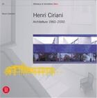 Couverture du livre « Henri ciriani: architecture 1960-2000 » de Galantino aux éditions Skira