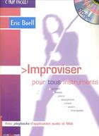 Couverture du livre « TROP FACILE ; improviser pour tous instruments » de Eric Boell aux éditions Clickn'play Music