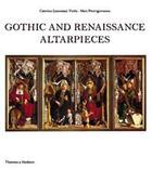 Couverture du livre « Gothic and renaissance altarpiece » de Virdis aux éditions Thames & Hudson