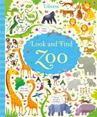 Couverture du livre « Look and find ; zoo » de Kirsteen Robson et Gareth Lucas aux éditions Usborne