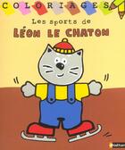 Couverture du livre « Les Sports De Leon Le Chaton » de Francoise Racine aux éditions Nathan