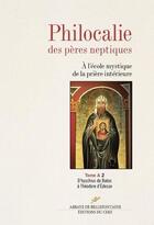 Couverture du livre « Philocalie des peres neptiques - a l'ecole mystique de la priere interieure - tome a 2 d'hyschius de » de Collectif Clairefont aux éditions Bellefontaine