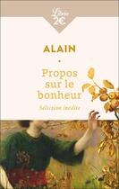 Couverture du livre « Propos sur le bonheur » de Alain aux éditions J'ai Lu