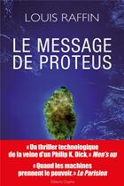 Couverture du livre « Le message de Proteus » de Louis Raffin aux éditions Glyphe