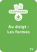 Couverture du livre « Graphismes au doigt PS - Les formes » de Anne Semmel aux éditions Retz
