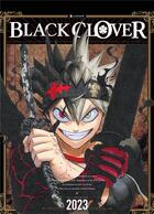 Couverture du livre « Black Clover : calendrier (édition 2023) » de Yuki Tabata aux éditions Crunchyroll