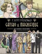 Couverture du livre « Gatsby le magnifique en bande dessinée » de Francis Scott Fitzgerald et Pete Katz aux éditions Contre-dires