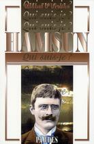 Couverture du livre « Hamsun » de Michel D' Urance aux éditions Pardes