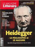 Couverture du livre « Le magazine litteraire n 576 heidegger fevrier 2017 » de  aux éditions Le Magazine Litteraire