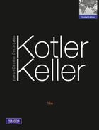 Couverture du livre « Marketing Management + Mymarketinglab : Global 14 » de Kotler/Keller aux éditions Pearson