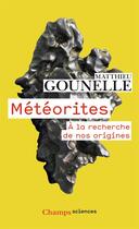 Couverture du livre « Météorites ; à la recherche de nos origines » de Matthieu Gounelle aux éditions Flammarion