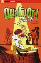 Couverture du livre « Quatuor ! Wolfie » de Natalie Zimmermann aux éditions Nathan