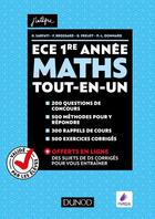 Couverture du livre « Mathématiques ECE » de Olivier Sarfati et Frederic Brossard et Paul-Louis Donnard et Baptiste Frelot aux éditions Dunod