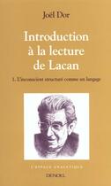 Couverture du livre « Introduction à la lecture de Lacan t.1 » de Umberto Eco aux éditions Denoel