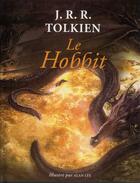Couverture du livre « Le Hobbit illustré » de Alan Lee et J. R. R. Tolkien aux éditions Christian Bourgois