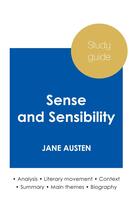 Couverture du livre « Study guide sense and sensibility by Jane Austen (in-depth literary analysis and complete summary) » de  aux éditions Paideia Education Anglais