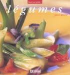 Couverture du livre « Legumes » de Gayler/Filgate aux éditions Editions De L'homme