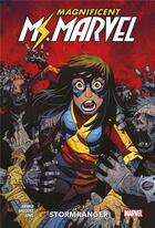 Couverture du livre « Magnificient Ms Marvel t.2 : stormranger » de Saladin Ahmed et Minkyu Jung aux éditions Panini