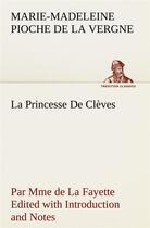 Couverture du livre « La Princesse de Clèves » de Madame De La Fayette aux éditions Tredition