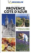 Couverture du livre « Provence-Alpes-Côte d'azur » de Collectif Michelin aux éditions Michelin