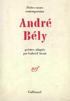 Couverture du livre « Poemes » de Bely Andre aux éditions Gallimard