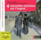 Couverture du livre « 4 nouvelles réalistes sur l'argent » de Monique Busdongo et Veronique Joubert-Fouillade aux éditions Nathan