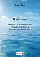 Couverture du livre « Homéopathie » de Prieur Bernard aux éditions Editions Du Net